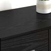 vidaXL Sideboards Corona 2 pcs Rovere Nero 59 x 39 x 80 cm