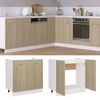 vidaXL Mobile Sottolavello Rovere Sonoma 80x46x81,5 Legno Multistrato