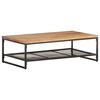 vidaXL Tavolino da Caff&egrave; 110x60x35 cm in Legno Massello di Acacia
