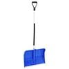 vidaXL Pala da Neve Blu 145 cm in Alluminio
