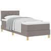 vidaXL Letto a molle con cuscino Talpa 80 x 200 cm Tessuto