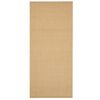 vidaXL Tappeto in Sisal Naturale 66 x 150 cm