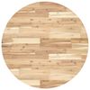 vidaXL Piano Tavolo Rotondo &Oslash;90x2 cm in Legno Massello di Acacia