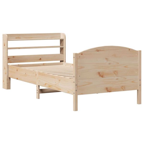 vidaXL Letto senza Materasso 90x200 cm in Legno Massello di Pino