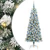 vidaXL Albero di Natale Artificiale con Rami Pieghevoli 180 cm