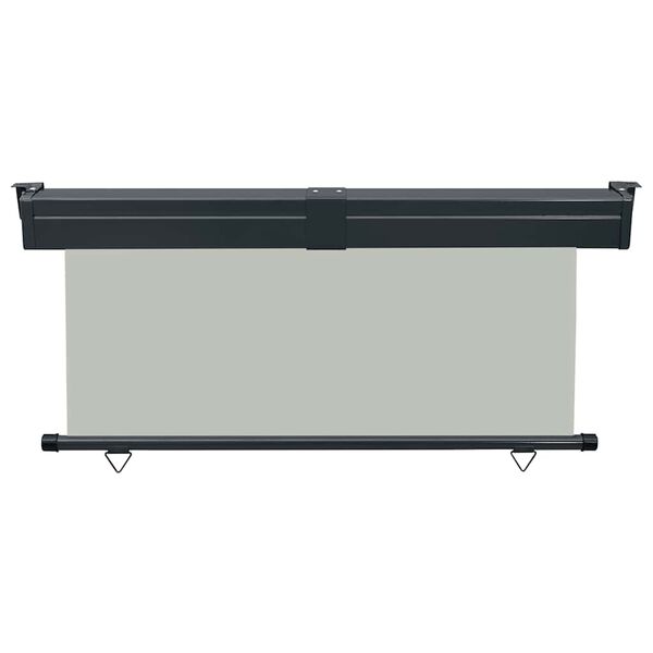 vidaXL Tendalino Laterale per Balcone 175x250 cm Grigio