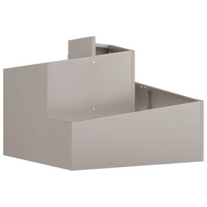 vidaXL Vaso da giardino Marrone 60 x 60 x 50 cm