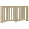 vidaXL Copertura Termosifone Rovere Sonoma 149x20x82 Legno Multistrato