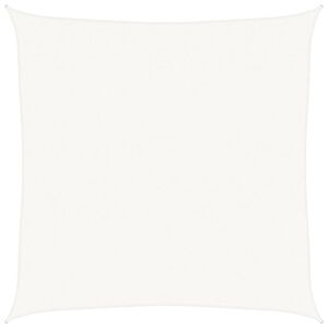 vidaXL Vela Parasole 160 g/m&sup2; Bianca 4,5x4,5 m in HDPE