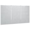 vidaXL Lavagna Magnetica Pieghevole 150x100x1,7 cm in Alluminio