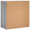 vidaXL Credenze 2 pz Grigio Sonoma 79x38x80 cm in Legno Multistrato
