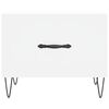 vidaXL Tavolino da Salotto Bianco 50x50x40 cm in Legno Multistrato