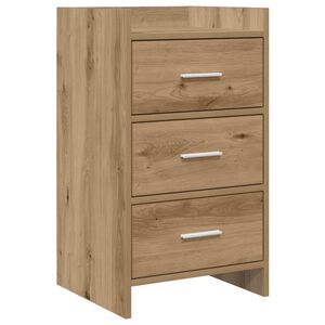vidaXL Comodini Rovere Artigianale 40 x 36 x 70 cm
