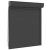 vidaXL Persiana a rullo Antracite 110 x 130 cm Alluminio e poliuretano