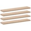vidaXL Mensole Pensili 4 pz 110x23,5x4 cm in Truciolato