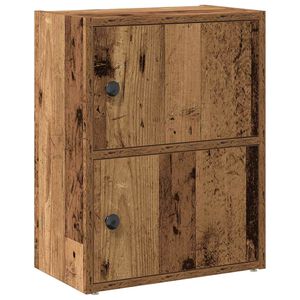 vidaXL Libreria Legno Vecchio 40x24x52 cm in Legno Multistrato