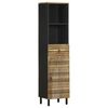 vidaXL Mobile da Bagno 38x33,5x160 cm in Legno Massello di Mango