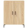 vidaXL Credenza Rovere Sonoma 69,5x34x180 cm in Legno Multistrato