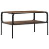 vidaXL Tavolo laterale Legno antico 100 x 50 x 46 cm