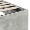 vidaXL Letto ottomano Grigio cemento 193 x 120 x 25 cm