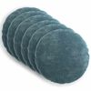 vidaXL Federa 6 pz HEERLEN Blu &Oslash; 60 cm Tessuto Chenille