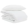 vidaXL Duvet Estivo con cuscino 2 pz Bianco Piuma d'anatra