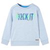 Felpa da Bambino Blu Tenue M&eacute;lange 116