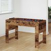 vidaXL Tavolo da Foosball Legno vecchio 125 x 60,5 x 80 cm