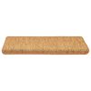 vidaXL Tappeti Autoadesivi Scale Aspetto Sisal 15pz 65x21x4 Sisal