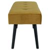 House Nordic Panca Lyla 35x100x44 cm Giallo Senape