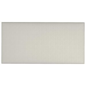 vidaXL Testiera da Parete 12 pcs Crema 30 x 15 cm Velluto