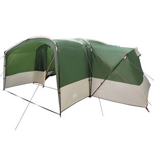 vidaXL Tenda Familiare con tetto Verde e Bianco 760 x 645 x 230 cm