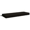 vidaXL Cuscino per schienale SOEST 100% Poliestere Nero