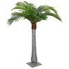 vidaXL Palma Artificiale 15 Foglie 200 cm Verde