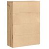 vidaXL Libreria Rovere Artigianale 60x24x85 cm in Truciolato