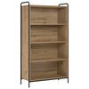 vidaXL Armadio per Libri 55,5 x 33 x 174 cm Legno ingegnerizzato