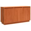 vidaXL Credenza Rovere Marrone 111 x 34 x 60 cm Pino massello