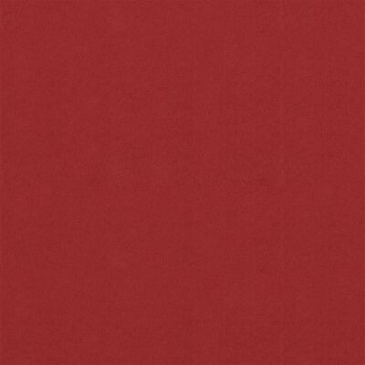 vidaXL Paravento da Balcone Rosso 90x300 cm in Tessuto Oxford
