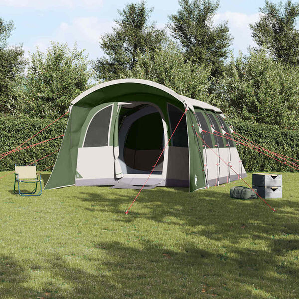 vidaXL Tende con tetto Verde 576 x 325 x 213 cm Poliestere