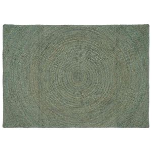 vidaXL Tappeti per area Verde Oliva 140 x 200 cm Juta