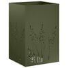 vidaXL Vaso da giardino Verde Oliva 50 x 50 x 75 cm