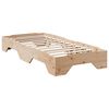 vidaXL Giroletto senza Materasso Impilabile 100x200 cm Legno Massello