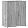 vidaXL Credenze 2 pz Grigio Sonoma 60x31x70 cm in Legno Multistrato