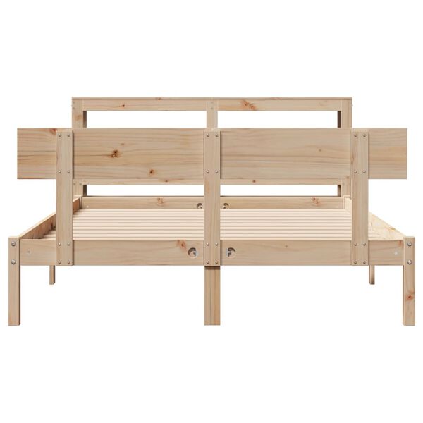 vidaXL Letto senza Materasso 120x200 cm in Legno Massello di Pino