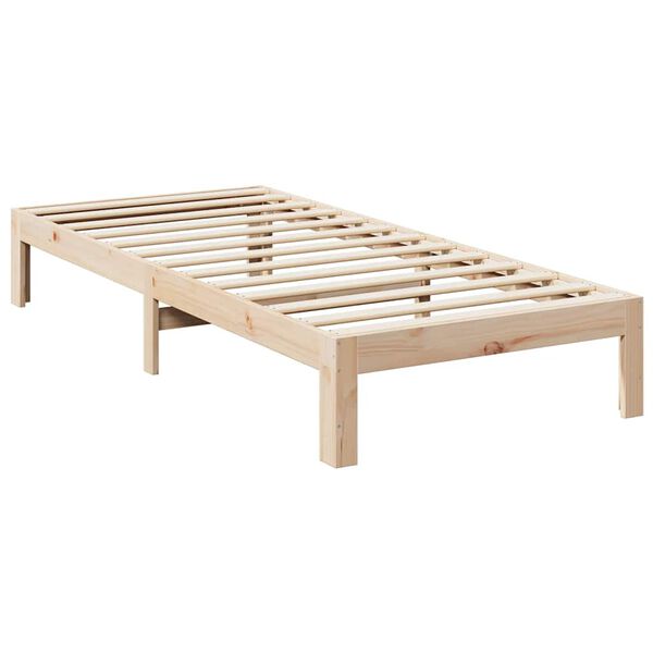 vidaXL Giroletto senza Materasso 90x200 cm in Legno Massello di Pino