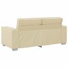 vidaXL Divano Crema 180 x 80 x 84 cm Tessuto