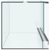 vidaXL Habitat per rettili e anfibi Bianco 60 x 40 x 40 cm Vetro