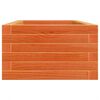 vidaXL Fioriera Giardino Marrone Cera 90x40x23 cm Legno Massello Pino