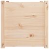 vidaXL Fioriere da Giardino 2 pz 50x50x50 cm in Legno Massello di Pino
