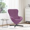 vidaXL Poltrona uovo Viola 63 x 73 x 90 cm Velluto